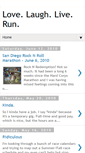 Mobile Screenshot of lovelaughliverun.blogspot.com