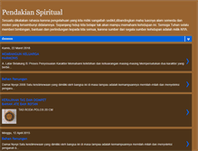 Tablet Screenshot of pendakianspiritual.blogspot.com