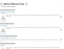 Tablet Screenshot of matrixcams.blogspot.com