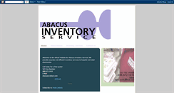 Desktop Screenshot of abacusinventoryservice.blogspot.com