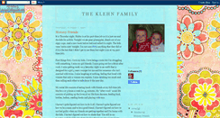 Desktop Screenshot of klehngangfamily.blogspot.com