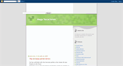 Desktop Screenshot of megavacaciones.blogspot.com