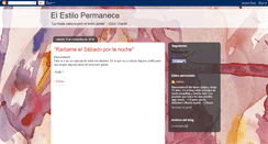 Desktop Screenshot of elestilopermanece-julieta.blogspot.com