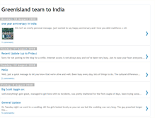 Tablet Screenshot of greenisland-india.blogspot.com