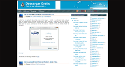 Desktop Screenshot of descargargratistop.blogspot.com