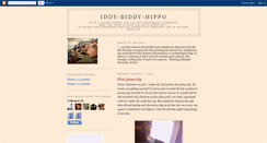 Desktop Screenshot of iddybiddyhippo.blogspot.com