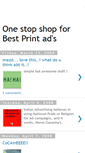 Mobile Screenshot of bestprintads.blogspot.com