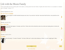 Tablet Screenshot of lifewiththemoorefamily.blogspot.com