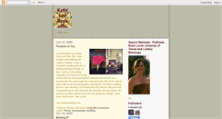 Desktop Screenshot of kathleenreynolds.blogspot.com