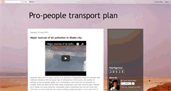 Desktop Screenshot of dhaka-transport.blogspot.com