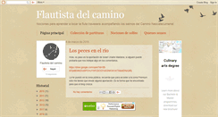 Desktop Screenshot of flautistadelcamino.blogspot.com