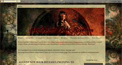 Desktop Screenshot of nocturnalbookreviews.blogspot.com
