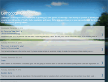 Tablet Screenshot of lethbridgegardening.blogspot.com