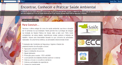 Desktop Screenshot of encontrarconhecerepraticarsa.blogspot.com