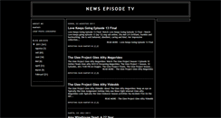 Desktop Screenshot of newsepisodetv.blogspot.com