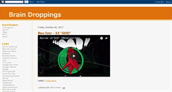 Desktop Screenshot of bdroppings.blogspot.com