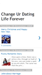 Mobile Screenshot of changeurdatinglifeforever.blogspot.com