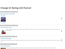 Tablet Screenshot of changeurdatinglifeforever.blogspot.com