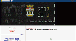 Desktop Screenshot of fccartagena2009-10.blogspot.com