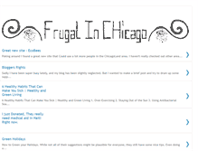 Tablet Screenshot of frugalinchicago.blogspot.com