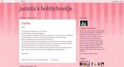 Desktop Screenshot of jacintashobbyhoekje.blogspot.com