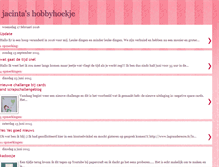 Tablet Screenshot of jacintashobbyhoekje.blogspot.com