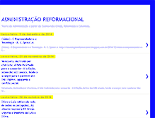 Tablet Screenshot of administracaoreformacional.blogspot.com