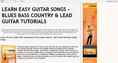 Desktop Screenshot of lessons-easyguitarsongs.blogspot.com