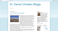 Desktop Screenshot of darnelchristian.blogspot.com