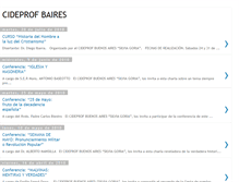 Tablet Screenshot of cideprofbaires.blogspot.com