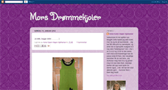 Desktop Screenshot of morsdrommekjoler.blogspot.com