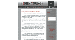 Desktop Screenshot of johnyoungcolumn.blogspot.com