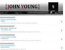 Tablet Screenshot of johnyoungcolumn.blogspot.com
