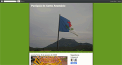 Desktop Screenshot of paroquiasantoanastacio.blogspot.com