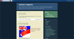 Desktop Screenshot of gamelanmagazine.blogspot.com