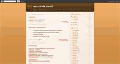Desktop Screenshot of machtsieda.blogspot.com