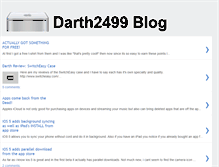 Tablet Screenshot of darth2499.blogspot.com