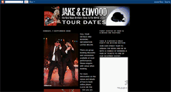 Desktop Screenshot of jakeelwoodtour.blogspot.com