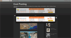 Desktop Screenshot of cool-posting.blogspot.com