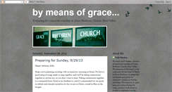 Desktop Screenshot of bymeansofgrace.blogspot.com