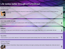 Tablet Screenshot of curlystraw.blogspot.com