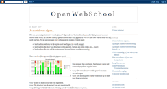 Desktop Screenshot of openwebschool.blogspot.com