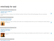 Tablet Screenshot of mindbodyforsoul.blogspot.com