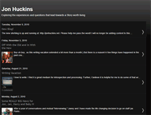 Tablet Screenshot of jonhuckins.blogspot.com