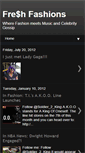 Mobile Screenshot of freshfashion1.blogspot.com