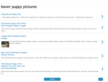 Tablet Screenshot of boxer-puppy.blogspot.com