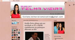 Desktop Screenshot of blogtelmavieira.blogspot.com