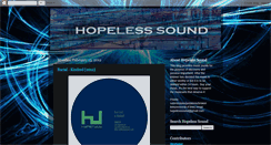 Desktop Screenshot of hopelesssound.blogspot.com