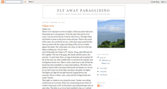 Desktop Screenshot of flyawayparagliding.blogspot.com