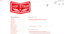 Desktop Screenshot of hipstripblockparty.blogspot.com